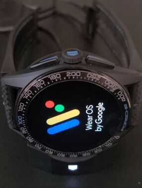Tag Heuer X Porsche Black Smartwatch